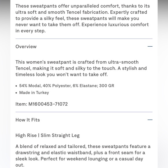 Mavi Tencel Sweatpants in Canyon Rose - Picture 7 of 7